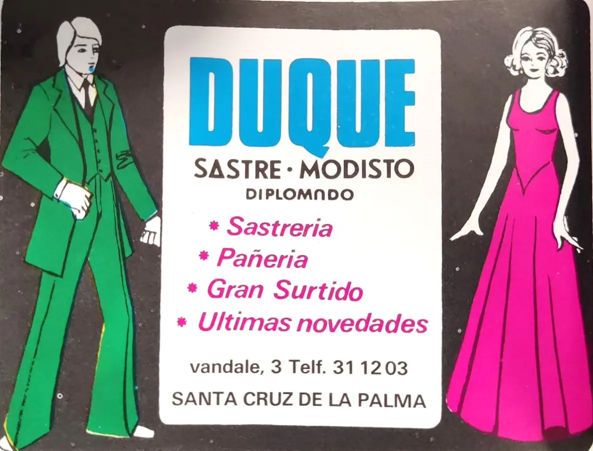 Publicidad Guía de La Palma, 1972